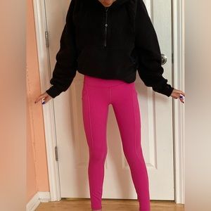 Lululemon Sonic Pink Align Leggings with Pockets